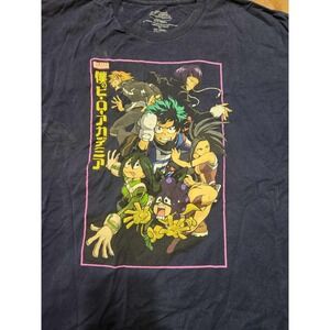 My Hero Academia Japanese Mens T-shirt Size 2XL Izuku Midoria